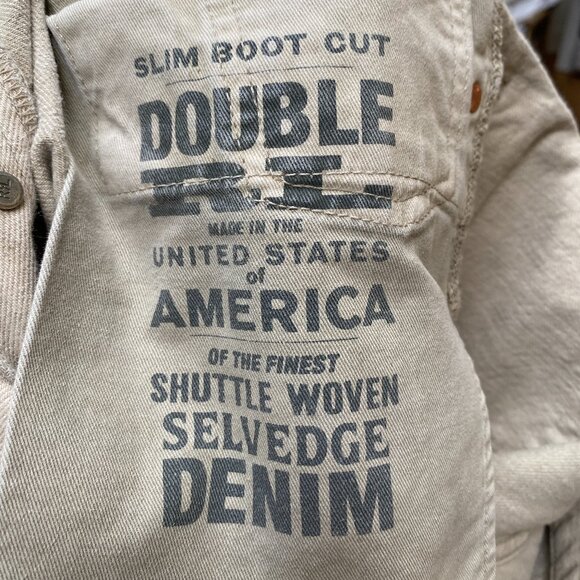 Double RL tan jeans - 32x34 - Picture 5 of 5